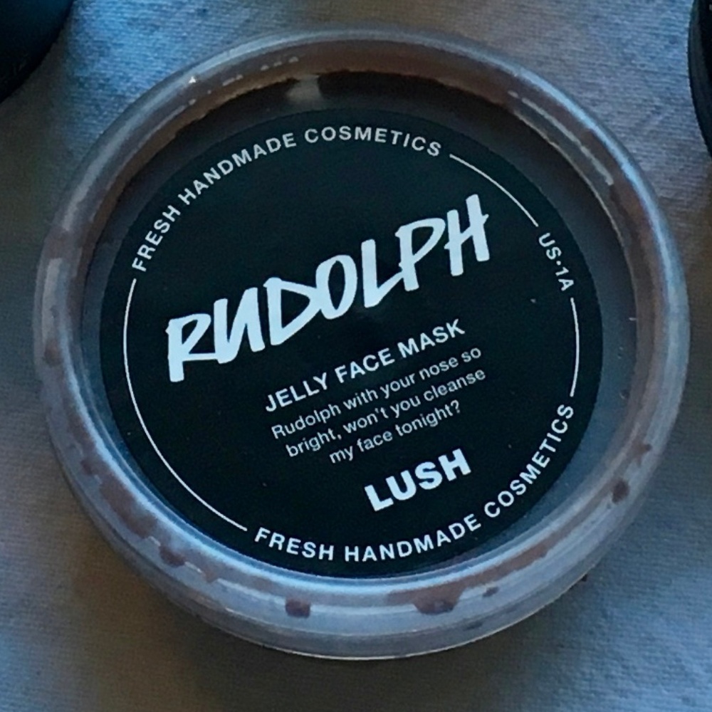 LUSH Rudolph Jelly Face Mask